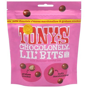 Tonys Chocolonely Lil Bits Milk Chocolate Smores 8/4 Oz [UNFI #47838]