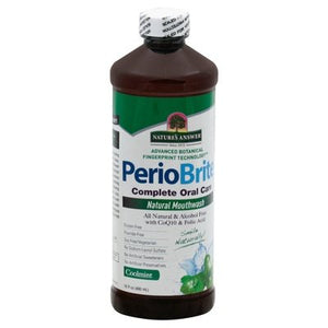 Natures Answer Periowash Mouthwash Af Cool Mint 16 Oz [UNFI #81922] T