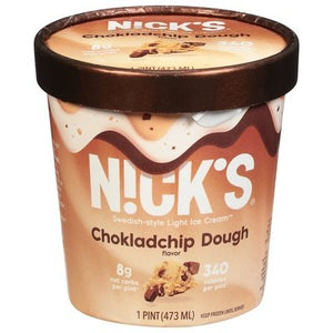 N!Cks Swedish Cookie Dough 8/1 Pint [UNFI #50526]