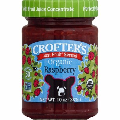 Crofters Raspberry Spread 6/10 Oz [UNFI #63855]