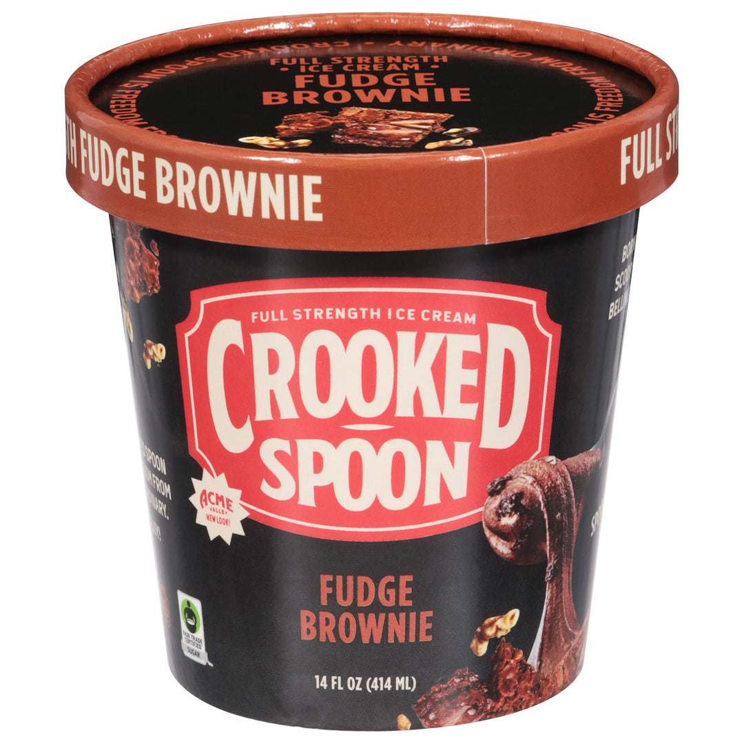 Crooked Spoon Fudge Brownie 8/14 OZ [UNFI #87676]