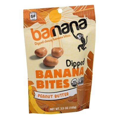Barnana Banana Bites Peanut Butter 12/3.5 Oz [UNFI #70239]