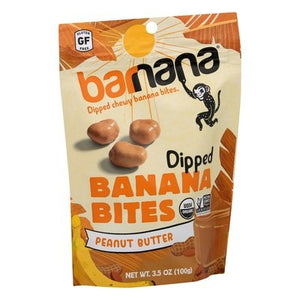 Barnana Banana Bites Peanut Butter 12/3.5 Oz [UNFI #70239]