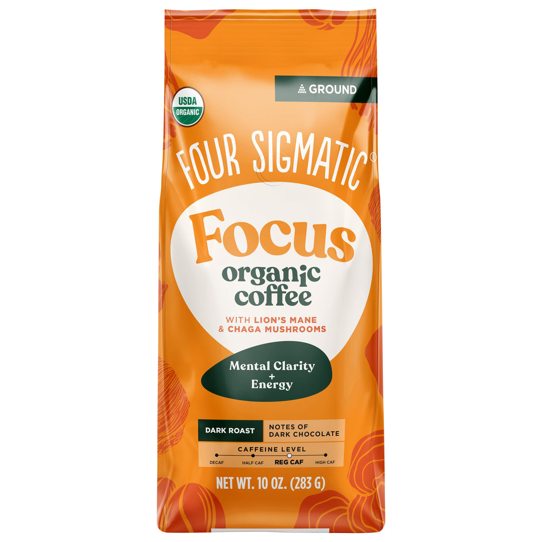 Four Sigmatic Ground Coffee-Focus Og2 8/10 OZ [UNFI #45473]