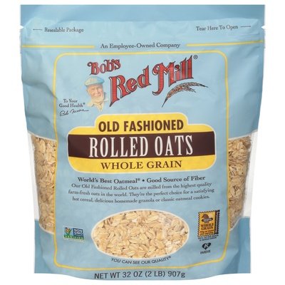 Bobs Red Mill Old Fashioned Reg Rolled Oats 4/32 Oz [UNFI #19994]