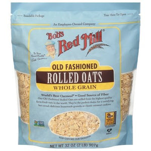 Bobs Red Mill Old Fashioned Reg Rolled Oats 4/32 Oz [UNFI #19994]