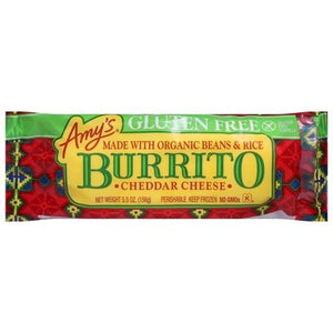 Amys Burrito Bean And Cheese Gf 12/5.5 Oz [UNFI #70262]