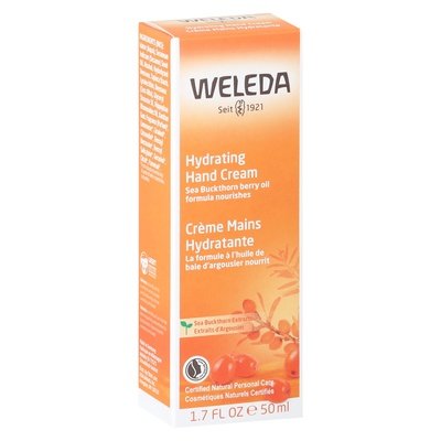 Weleda Hand Cream,Hydrating,Sea Bckthrn 1.7 Oz [UNFI #41873] T