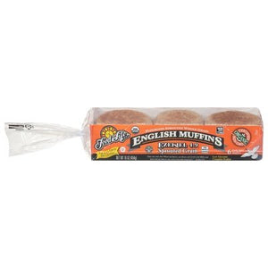 Food For Life English Muffins Sprouted Grain 6/16 Oz [UNFI #71679]