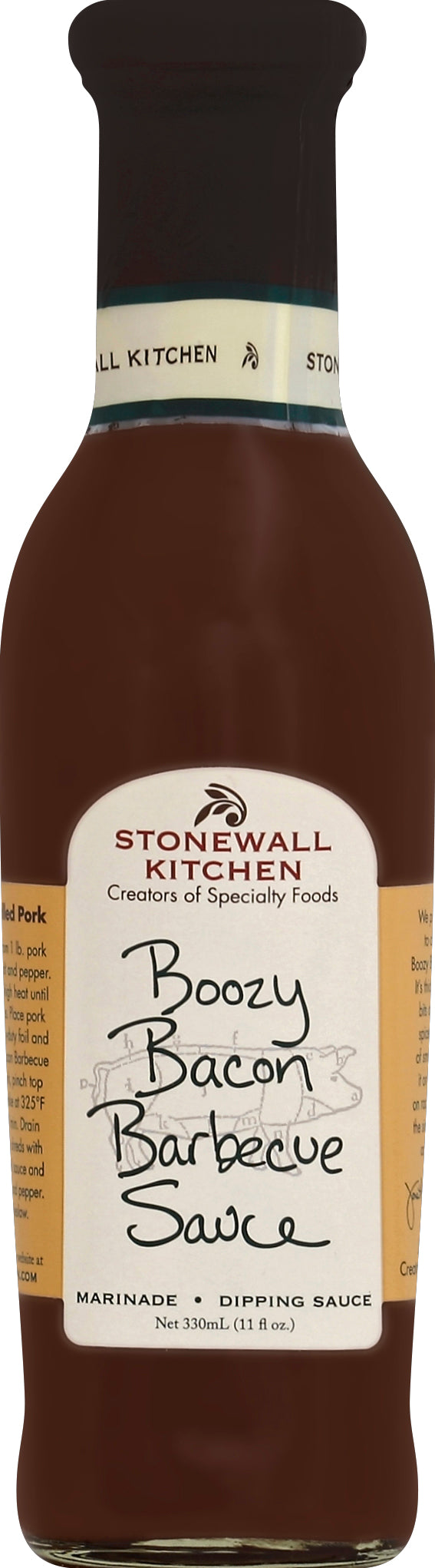 Stonewall Kitchen Boozy Bacon Barbecue Sauce 6/11 Oz [UNFI #83454]