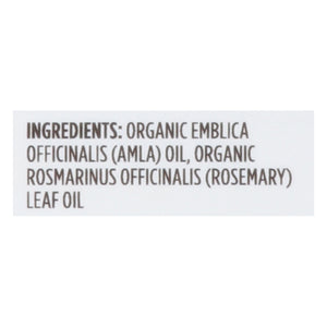 Sky Organics Amla,Rosemary,Scalp Oil 2 Oz [UNFI #43463] T