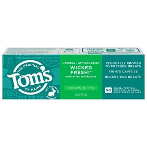 Toms Of Maine Wicked Fresh! Spearmint Ice 6/4 Oz [UNFI #18673] T