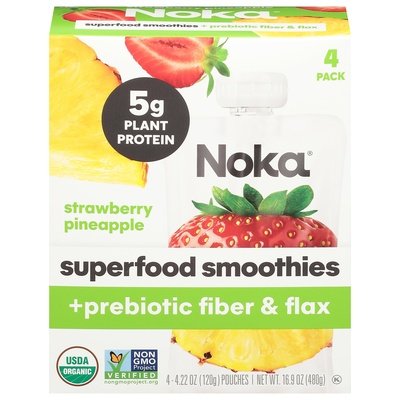 Noka Strawberry Pineapple 6/4 Pack [UNFI #42766]