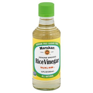 Marukan Brewed Rice Vinegar 6/12 Oz [UNFI #33366]