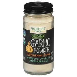 Frontier Nat Prod Co-op Garlic Powder 2.33 Oz [UNFI #28440]