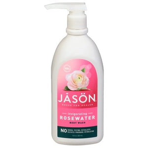 Jason Natural Products Glycerine & Rosewater Satin W/Pump 30 Oz [UNFI #57859] T