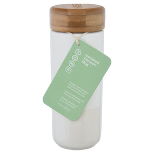 Soma Insulated Ceramic Mug Pearl 4/12 Oz [UNFI #67206] T