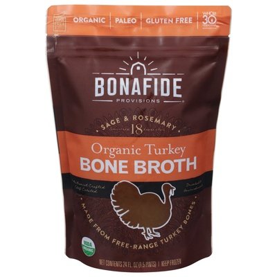 Bonafide Provisions Turkey Bone Broth 6/24 Oz [UNFI #02080]