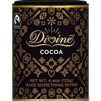 Divine Chocolate Cocoa Powder 12/4.4 Oz [UNFI #33603]
