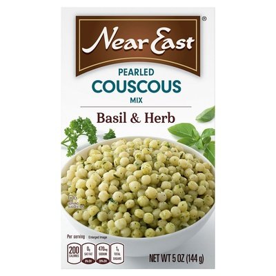 Near East Pearled Basil Herb & Olive Oil 12/5 Oz [UNFI #34799]