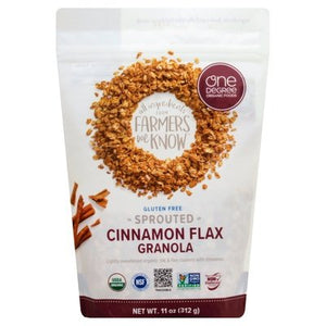 One Degree Organic Foods Cinnamon Flax 6/11 Oz [UNFI #18225]