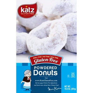 Katz Gluten Free Powdered Donuts 6/10.5 Oz [UNFI #75055]