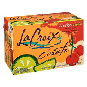 Lacroix Curate Cherry Lime 3/8/12 Oz [UNFI #54455] T