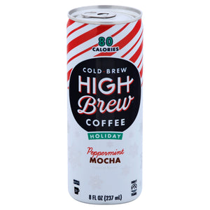 High Brew Coffee Holiday Peppermint Mocha 12/8 Oz [UNFI #21219] T