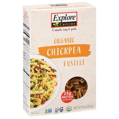 Explore Cuisine Chick Pea Fussili 6/8 Oz [UNFI #81995]