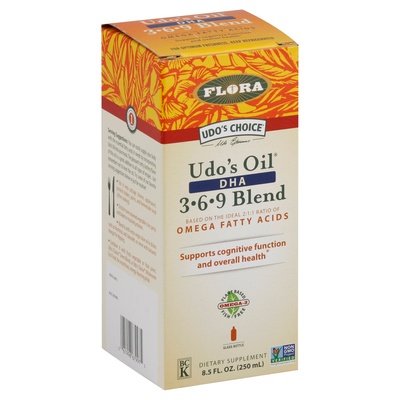 Flora Udos Oil Dha 3.6.9 Blend 8.5 Oz [UNFI #14270] T