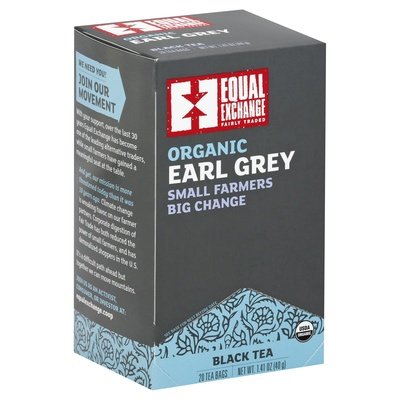 Equal Exchange Black Earl Grey 6/20 Bag [UNFI #53263]