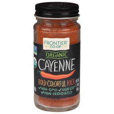 Frontier Nat Prod Co-op Cayenne Pepper Grnd 30,000 Hu 1.7 Oz [UNFI #28426]