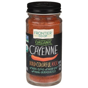 Frontier Nat Prod Co-op Cayenne Pepper Grnd 30,000 Hu 1.7 Oz [UNFI #28426]