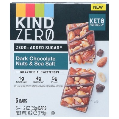 Kind 0 Sgr Added Drk Choc Sea Salt 6/5/1.2 Oz [UNFI #42687]
