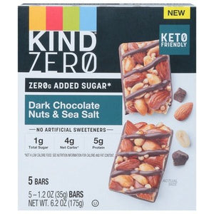Kind 0 Sgr Added Drk Choc Sea Salt 6/5/1.2 Oz [UNFI #42687]