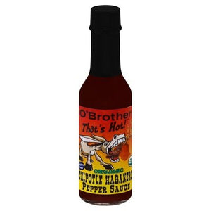 Obrothers Hot Sauce Chipotle Habanero 12/5 Oz [UNFI #20983]