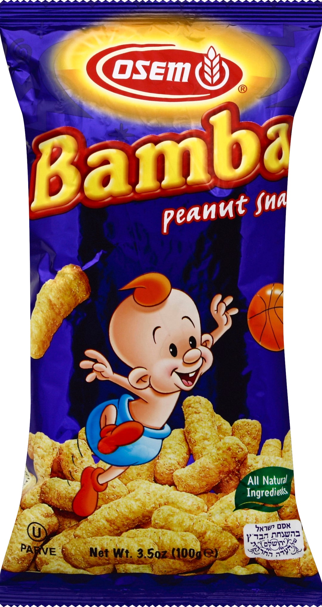 Osem Bamba Snacks Large 12/3.5 Oz [UNFI #82876]