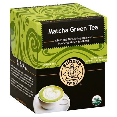 Buddha Teas Matcha Green 6/18 Bag [UNFI #59790]