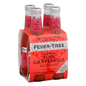 Fever-Tree Sparkling Pink Grapefruit 6/4/6.8 Oz [UNFI #52589] T