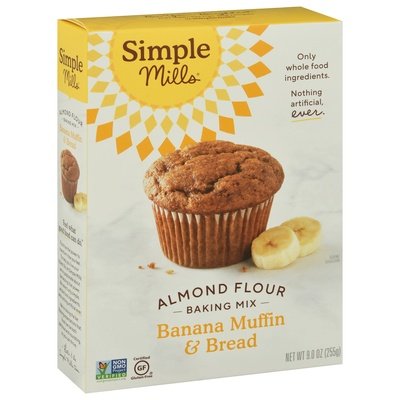 Simple Mills Muffin Banana Gf 6/9 Oz [UNFI #76716]