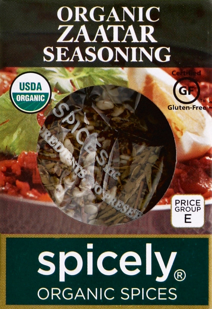Spicely Organics Zaatar w/Salt Og2 6/.35 OZ [UNFI #14025]