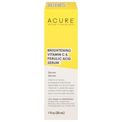 Acure Vitamin C &Ferulic Acid Oil 1 Oz [UNFI #55977] T