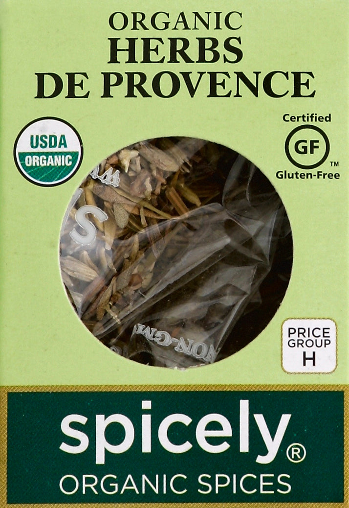 Spicely Organics Herbs De Provence 6/.1 Oz [UNFI #13879]