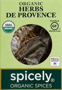 Spicely Organics Herbs De Provence 6/.1 Oz [UNFI #13879]