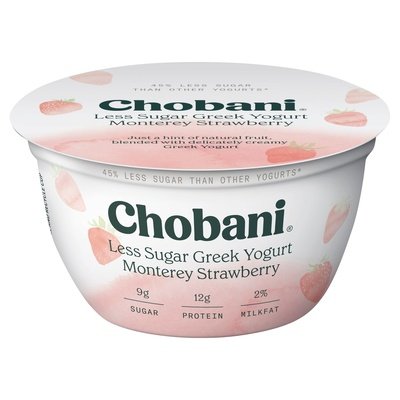 Chobani Monterey Strawberry 12/5.3 Oz [UNFI #13132]