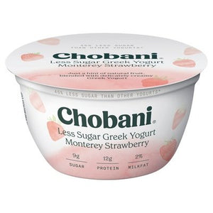 Chobani Monterey Strawberry 12/5.3 Oz [UNFI #13132]