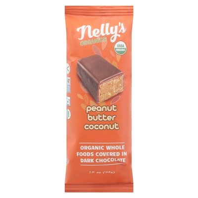 Nellys Organics Peanut Butter & Coconut 9/1.6 Oz [UNFI #47577]
