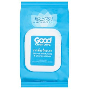 Good Clean Love Rebalancing Wipes 30 Ct [UNFI #38274] T