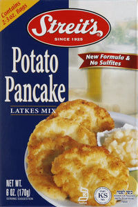 Streits Pancake Mix Potato 12/6 Oz [UNFI #82437]