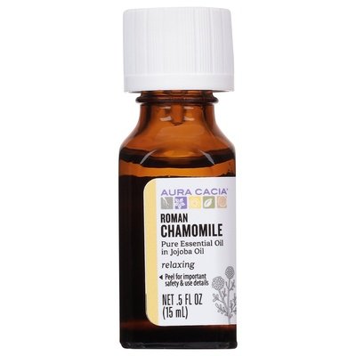 Aura Cacia Roman Chamomile W/Jojoba .5 Oz [UNFI #85005] T